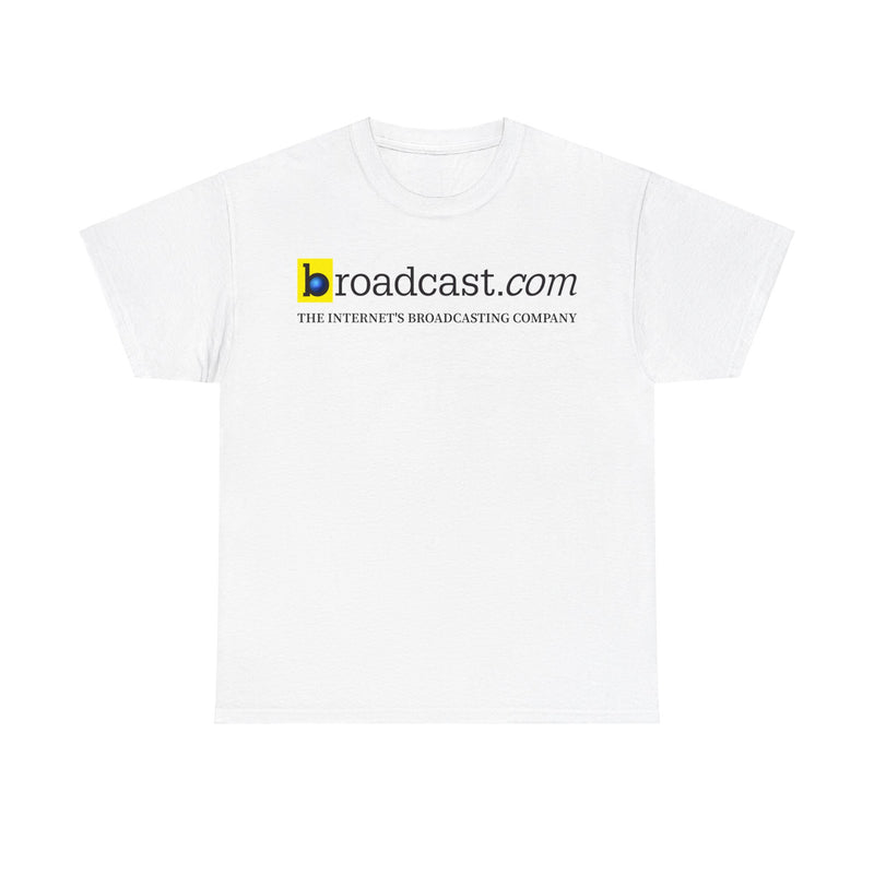 Load image into Gallery viewer, Broadcast.com Logo T-Shirt The Internet’s Broadcast Company
