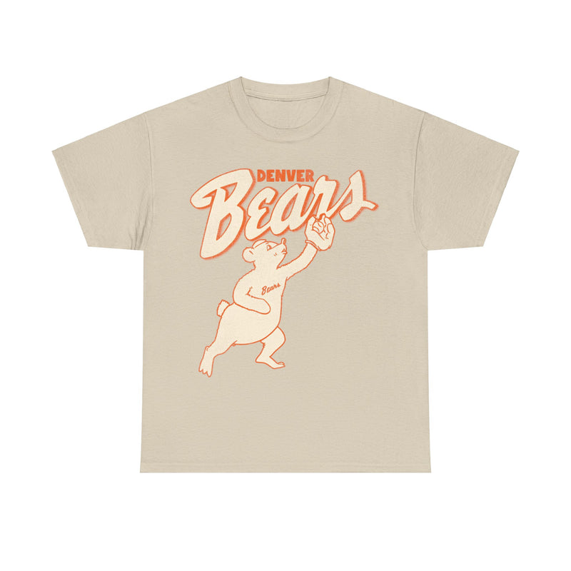 Load image into Gallery viewer, Denver Bears Orange Logo Baseball Uniform Nostalgic Retro Baseball Team T-shirt
