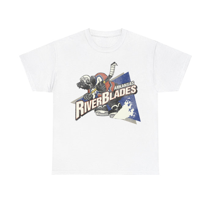 Arkansas Riverblades Logo Hockey Team T-shirt