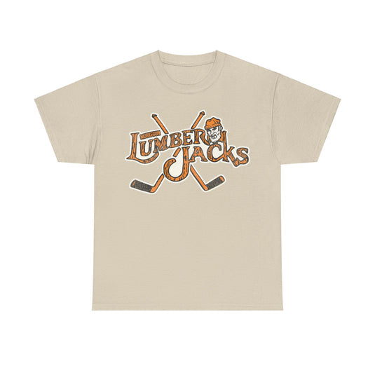 Muskegon Lumberjacks Logo Michigan Hockey Team T-shirt