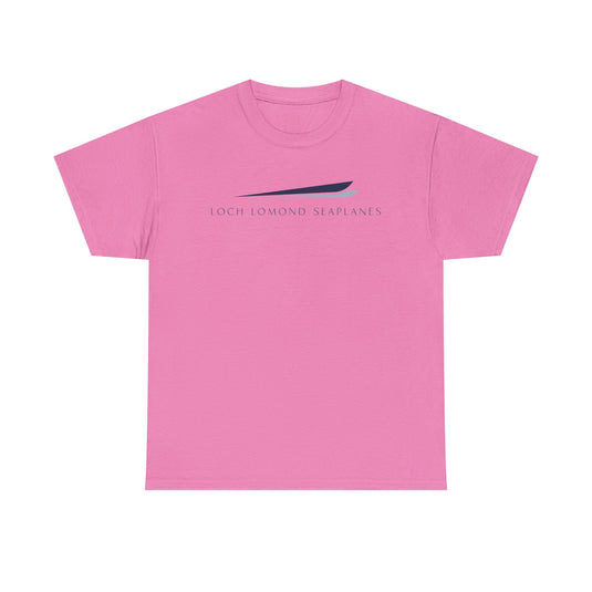 Loch Lomond Seaplanes Scottish Aviation Logo T-Shirt Rare
