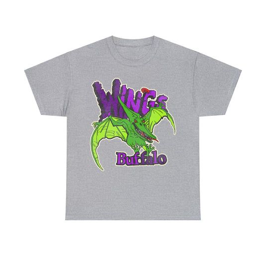 Buffalo Wings Roller Hockey Nostalgic Logo T-shirt