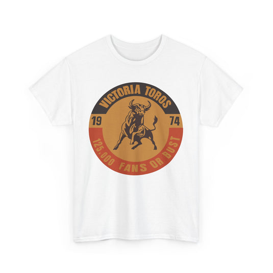 Victoria Toros Texas League Baseball 1974 T-shirt
