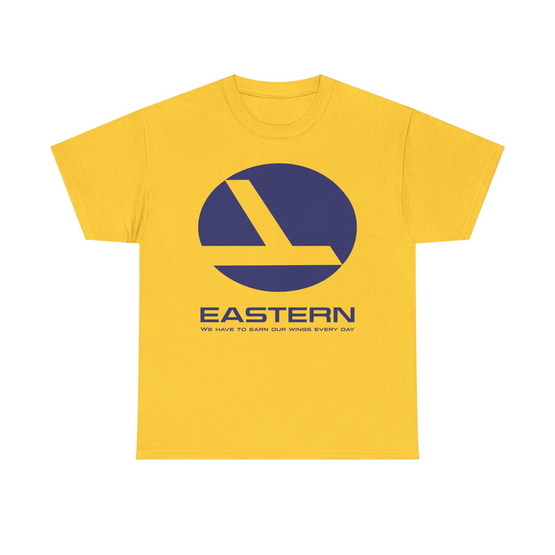 Load image into Gallery viewer, Eastern Airlines We Have To Earn Our Wings Nostalgic Aviation T-shirt
