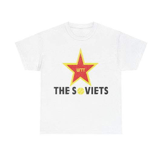 The Soviets Team Tennis Retro Nostalgic T-shirt