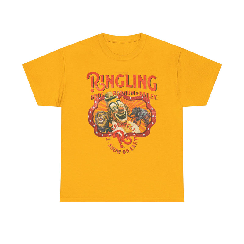 Load image into Gallery viewer, Ringling Brothers Greatest Show on Earth Nostalgic Retro Logo T-shirt
