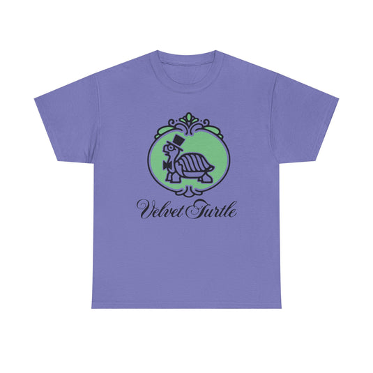Velvet Turtle T-Shirt - Restaurant Industry Defunct Logo Tee