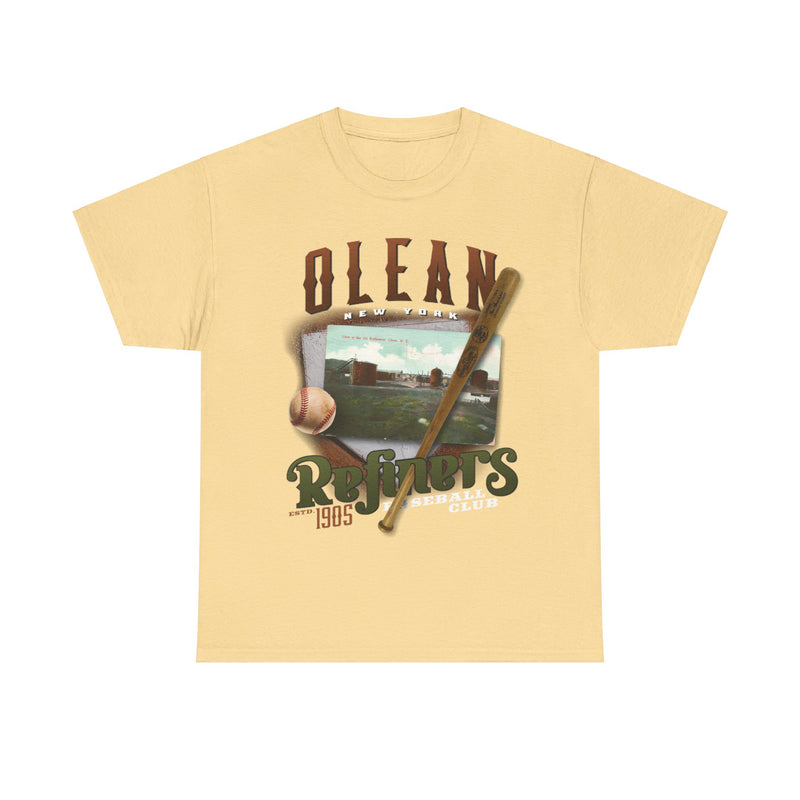 Load image into Gallery viewer, Olean Refiners Est 1905 New York Baseball T-shirt
