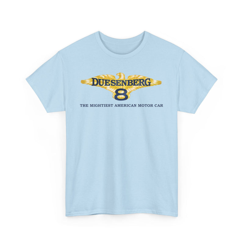Load image into Gallery viewer, Duesenberg 8 The Mightiest American Motor Car Eagle T-shirt
