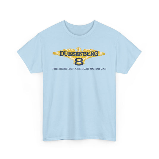 Duesenberg 8 The Mightiest American Motor Car Eagle T-shirt