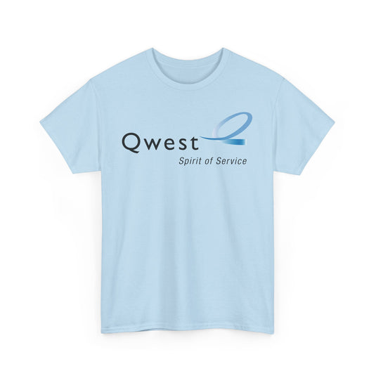 Qwest Spirit of Service Telecommunications Company Logo T-Shirt