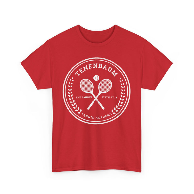 Load image into Gallery viewer, Tenenbaum Tennis Academy - The Tenenbaums Comedy Movie 2001 Racket Logo T-shirt
