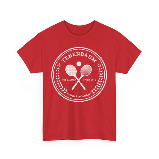 Tenenbaum Tennis Academy - The Tenenbaums Comedy Movie 2001 Racket Logo T-shirt