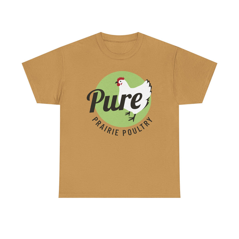 Load image into Gallery viewer, Pure Prairie Poultry T-Shirt Defunct Chicken Farm Bankrupt Company Logo Tee
