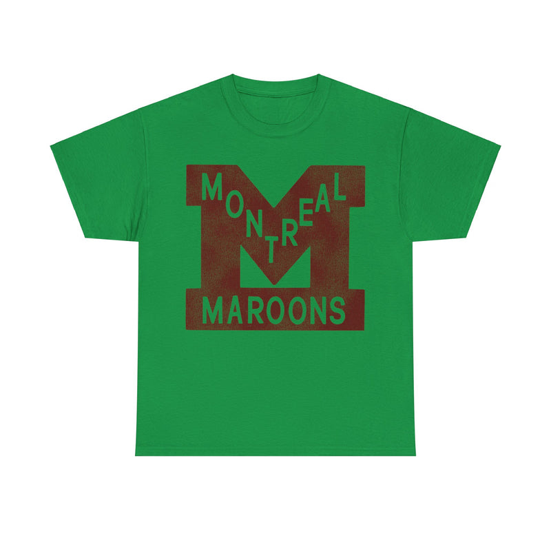 Load image into Gallery viewer, Montreal Maroons Logo Hockey Team T-shirt
