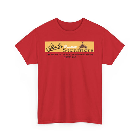 Stanley Steamers The World's Finest Motor Car Vintage Logo T-shirt