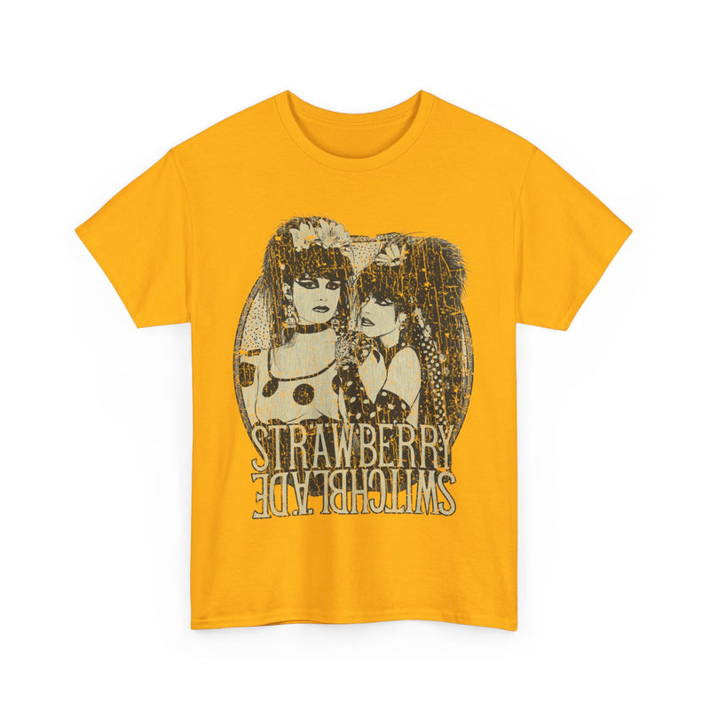 Load image into Gallery viewer, Strawberry Switchblade 1981 Jill Bryson Rose McDowal Scotland Pop Band T-shirt
