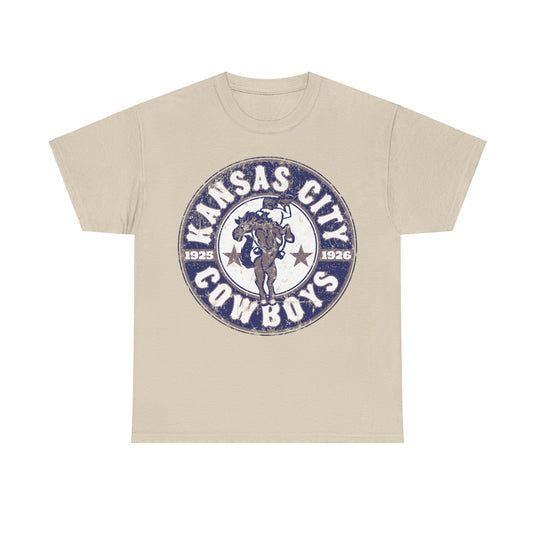 Kansas City Cowboys 1925-1926 Missouri Football Team T-shirt