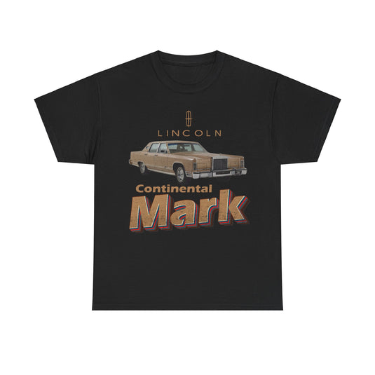 Lincoln Continental Mark Nostalgic Car T-shirt