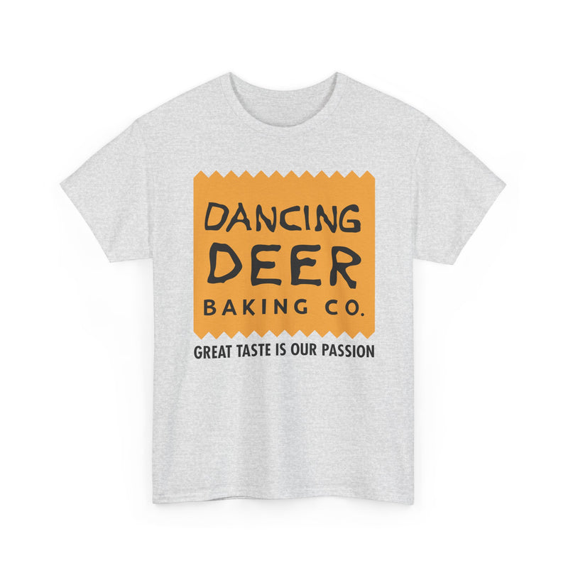 Load image into Gallery viewer, Dancing Deer Baking T-Shirt - Closed Bakery Company Logo Tee - Boston
