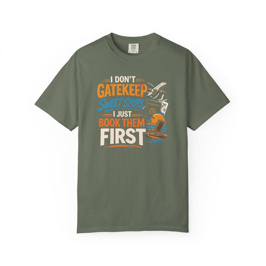 Gatekeep Travel Sweet Spots Credit Card Points Miles T-shirt