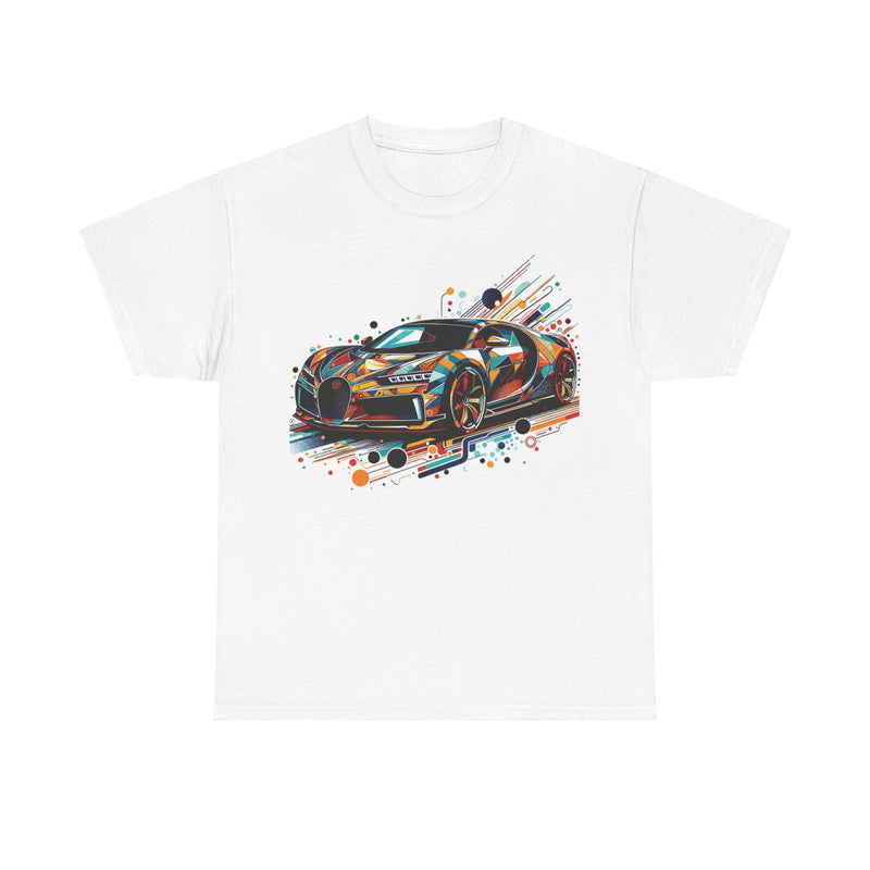 Load image into Gallery viewer, Bugatti Chiron Color Splash Car T-shirt
