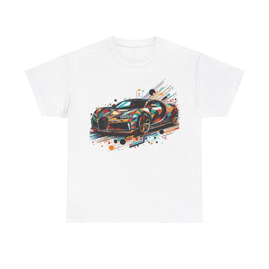 Bugatti Chiron Color Splash Car T-shirt