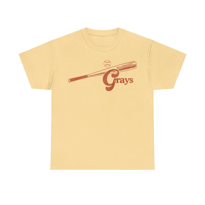 Load image into Gallery viewer, Williamsport Grays Nostalgic Retro Baseball Team T-shirt
