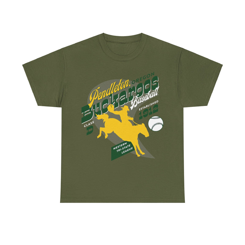 Load image into Gallery viewer, Pendleton Buckaroos Est 1912 Oregon Baseball T-shirt
