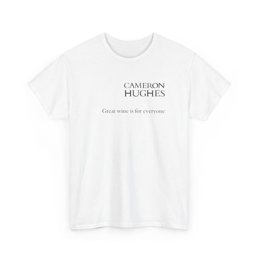 Cameron Hughes T-Shirt Defunct Wine Company Great Wine Is For Everyone Tee