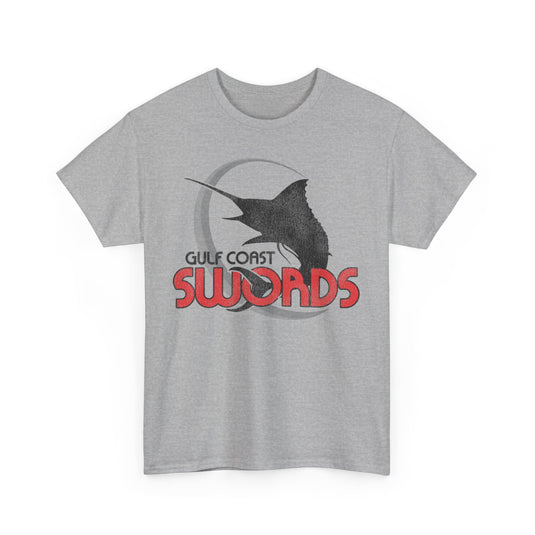 Gulf Coast Swords Hockey Team Nostalgic Logo T-shirt