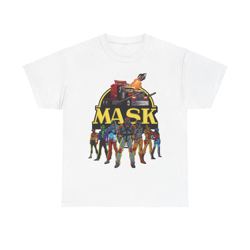 Load image into Gallery viewer, MASK Mobile Armored Strike Kommand TV Show T-shirt
