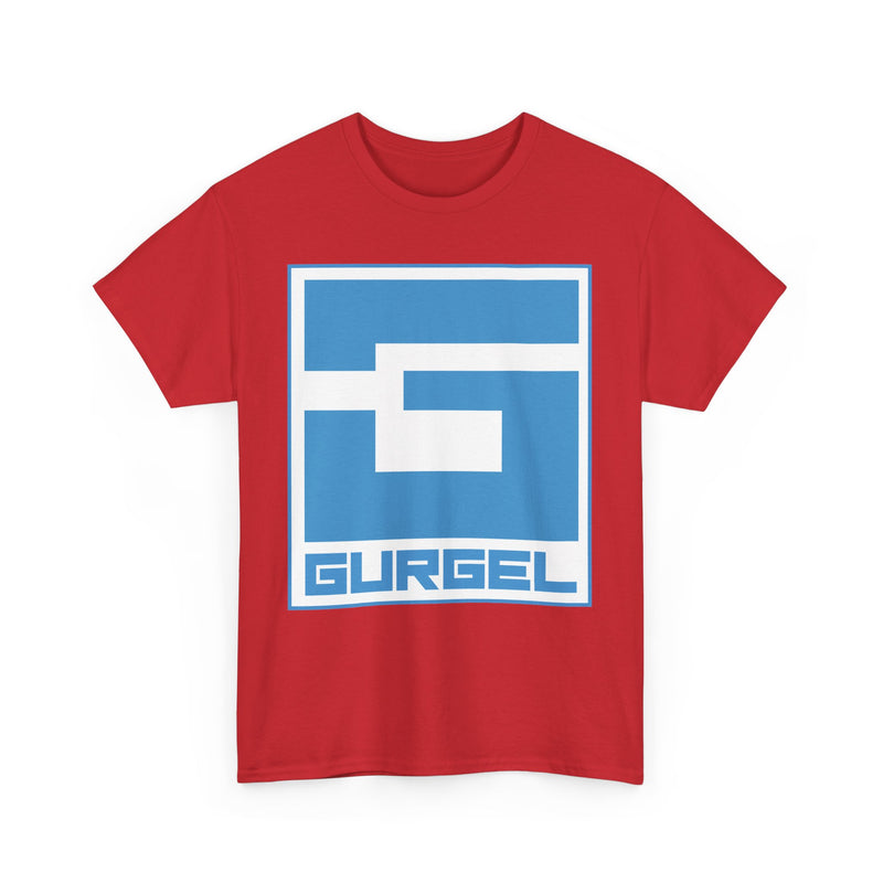 Load image into Gallery viewer, Gurgel Classic Blue Logo Brazilian Automobile Company T-shirt
