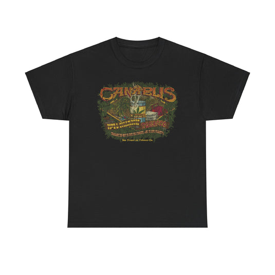 San Francisco Tobacco Co Can-a-blis 1967 California Cannabis T-shirt