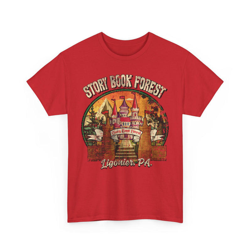 Load image into Gallery viewer, Story Book Forest Pennsylvania Amusement Park T-shirt
