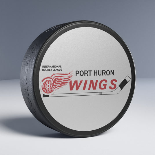 Port Huron Wings 1962-1981 Michigan Hockey Puck