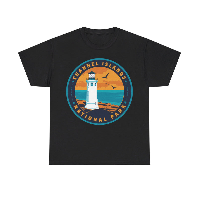 Load image into Gallery viewer, Channel Islands National Park California Round Logo T-shirt
