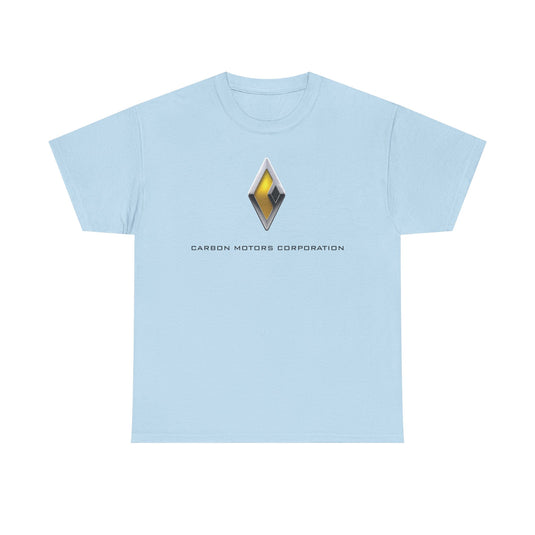 Carbon Motors Corporation Concept Police Car Diamond Logo T-shirt