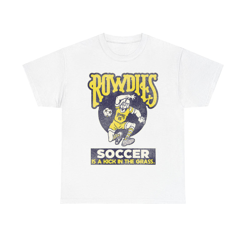 Load image into Gallery viewer, Tampa Bay Rowdies Soccer is a Kick in the Grass Retro Nostalgic T-shirt
