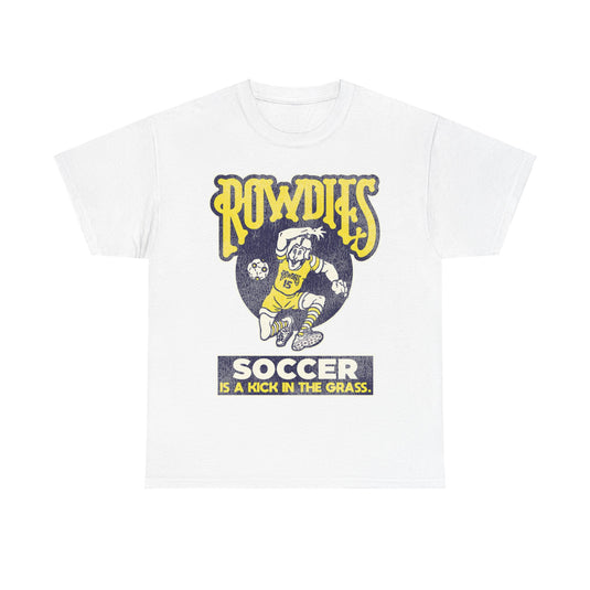 Tampa Bay Rowdies Soccer is a Kick in the Grass Retro Nostalgic T-shirt