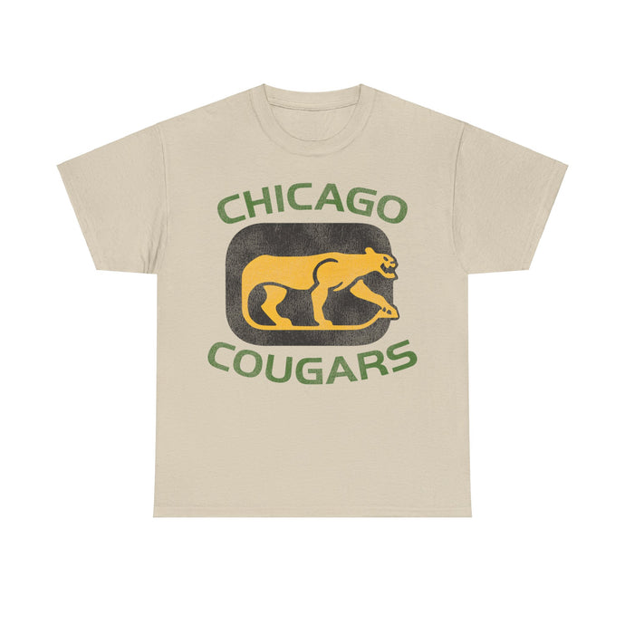 Chicago Cougars Illinois Ice Hockey T-shirt