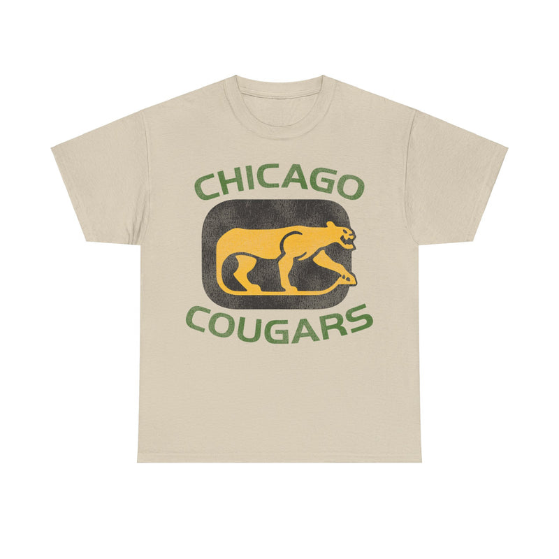 Load image into Gallery viewer, Chicago Cougars Illinois Ice Hockey T-shirt
