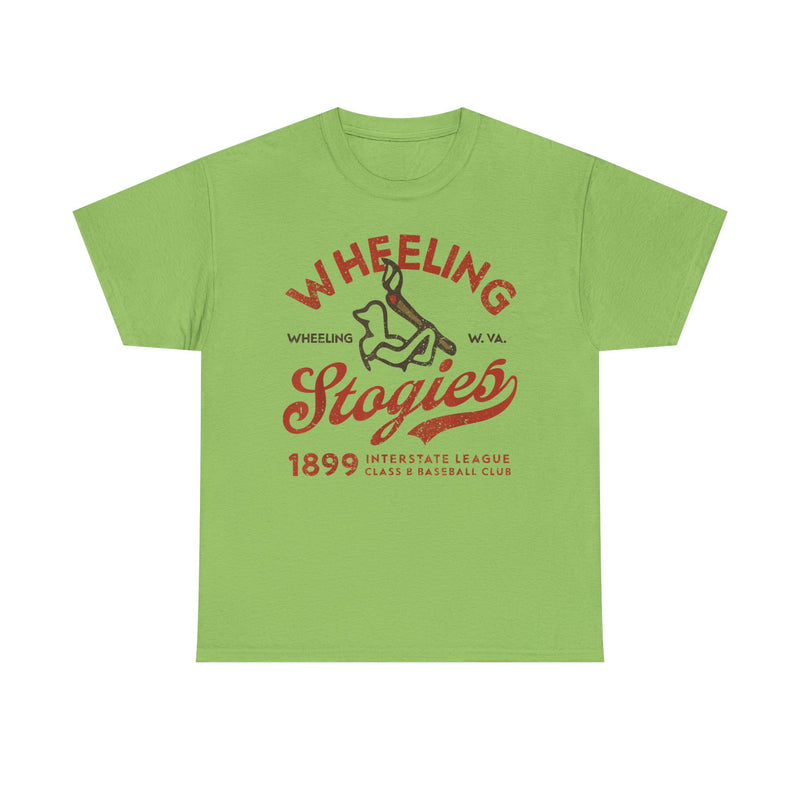 Load image into Gallery viewer, Wheeling Stogies West Virginia Nostalgic Retro Baseball Team T-shirt
