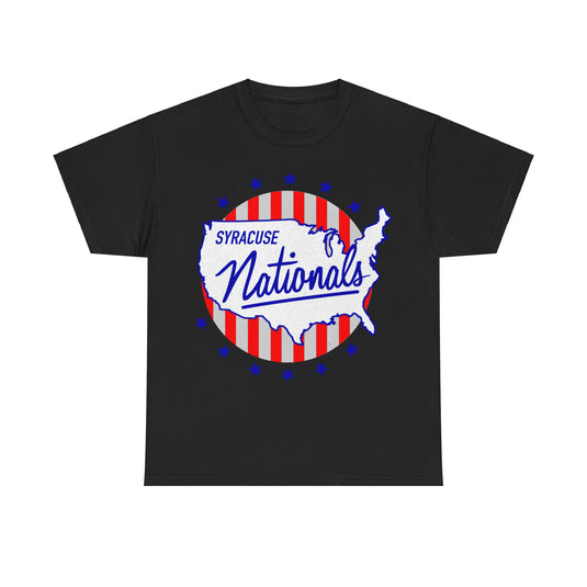 Syracuse Nationals NBL Basketball Nostalgic Retro T-shirt