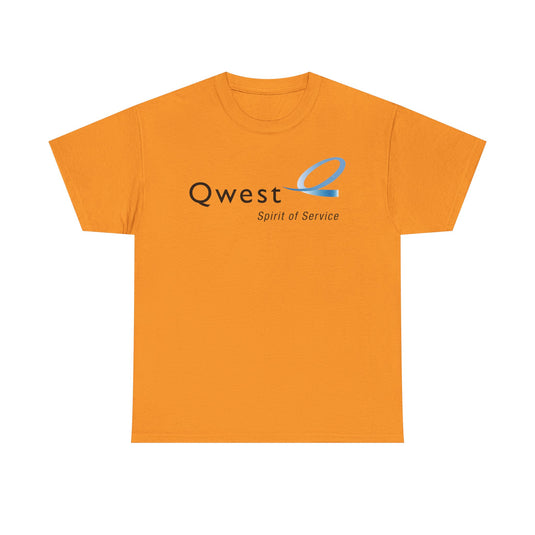 Qwest Spirit of Service Telecommunications Company Logo T-Shirt