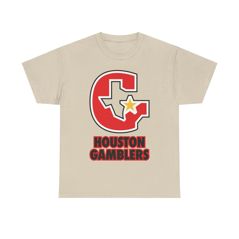 Load image into Gallery viewer, Houston Gamblers Logo Texas Football Team T-shirt
