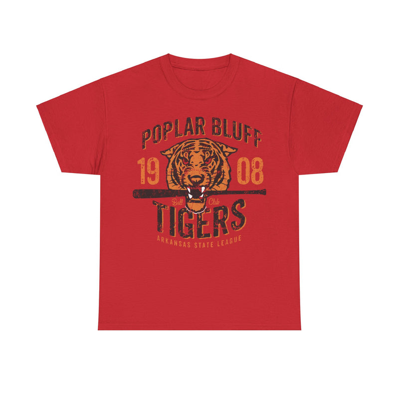 Load image into Gallery viewer, Poplar Bluffs Tigers Est 1908 Missouri Baseball T-shirt
