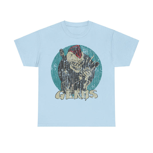 Germs Skull Ripper 1979 Music Band T-shirt