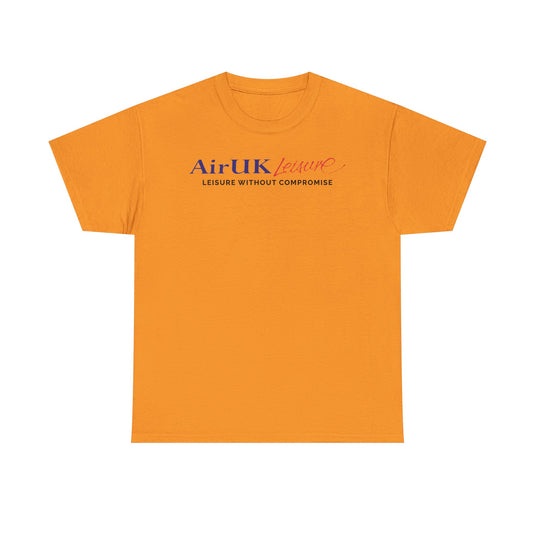 Air UK The UK's Airline Vintage British Aviation Logo Retro Travel T-shirt