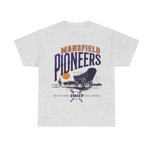 Mansfield Pioneers Est 1907 Ohio Baseball T-shirt